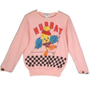 VTG Looney Tunes Tweety Bird Sweatshirt Women's Size M Vintage 1987
